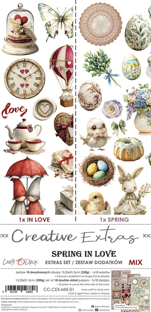 Creative extra - Spring in Love - Mix - Extra Set