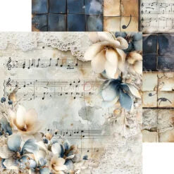 Melody of My Soul - 8 x 8 Mixed set papers