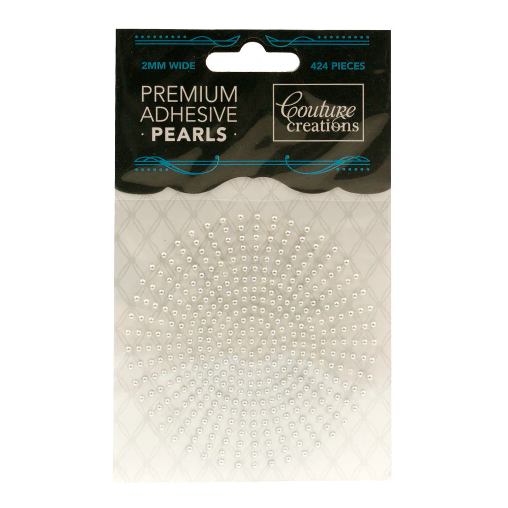 Couture Creations  - 2MM Pearls - Cream 424 pcs