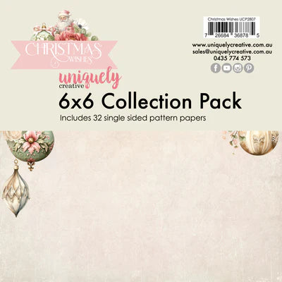 Uniquely Creative - 6 X 6  Christmas Wishes Collection Pack