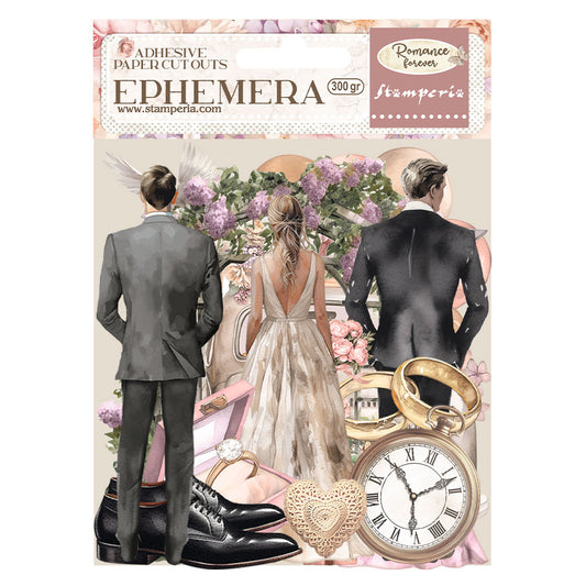 Stamperia - Ephemera - Romance forever Ceremony Edition