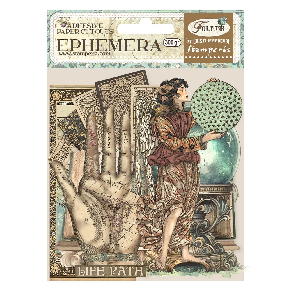 Stamperia - Ephemera -  Fortune