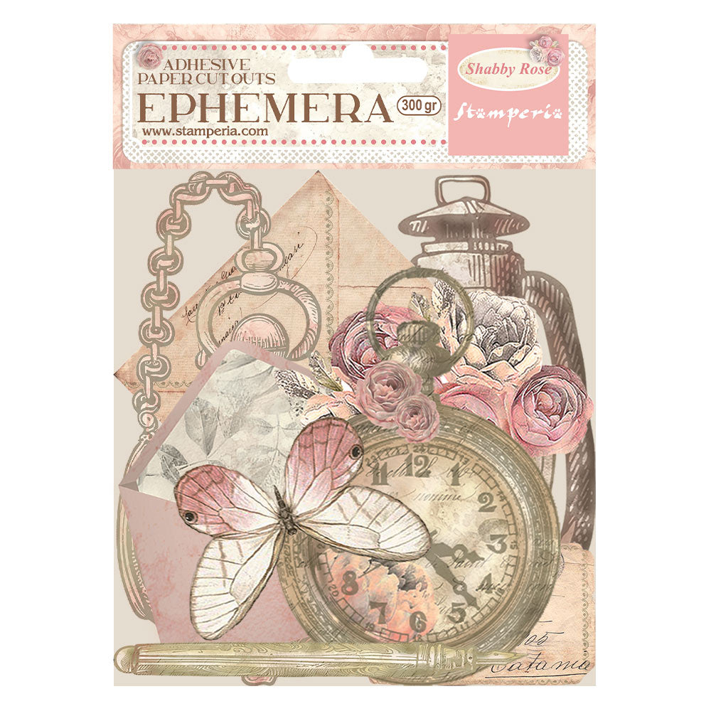 Stamperia - Ephemera -  Shabby Rose