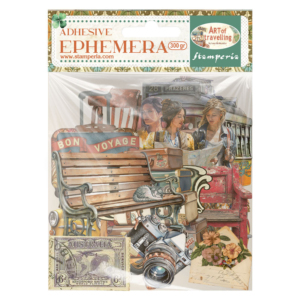 Stamperia - Ephemera - Art of travelling