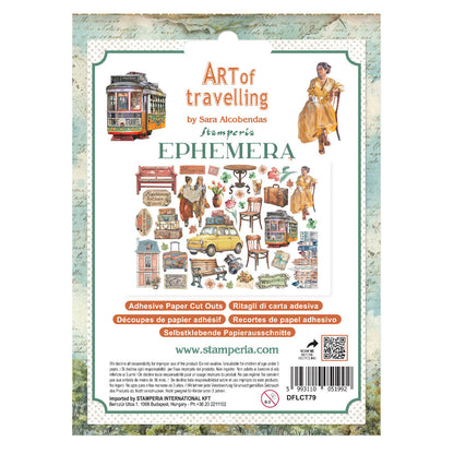 Stamperia - Ephemera - Art of travelling
