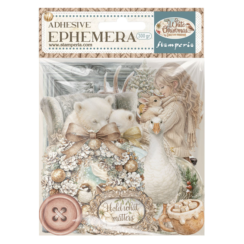 Stamperia - Ephemera - White Christmas