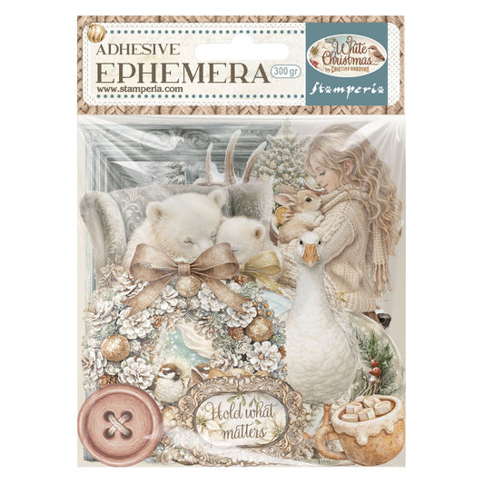 Stamperia - Ephemera - White Christmas