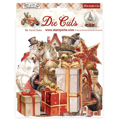 Stamperia - Die Cuts - Gear up for Christmas