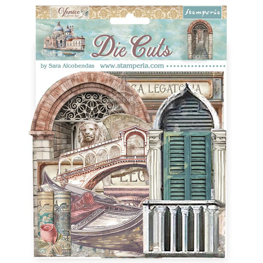 Stamperia - Die Cuts - Venice City of Art