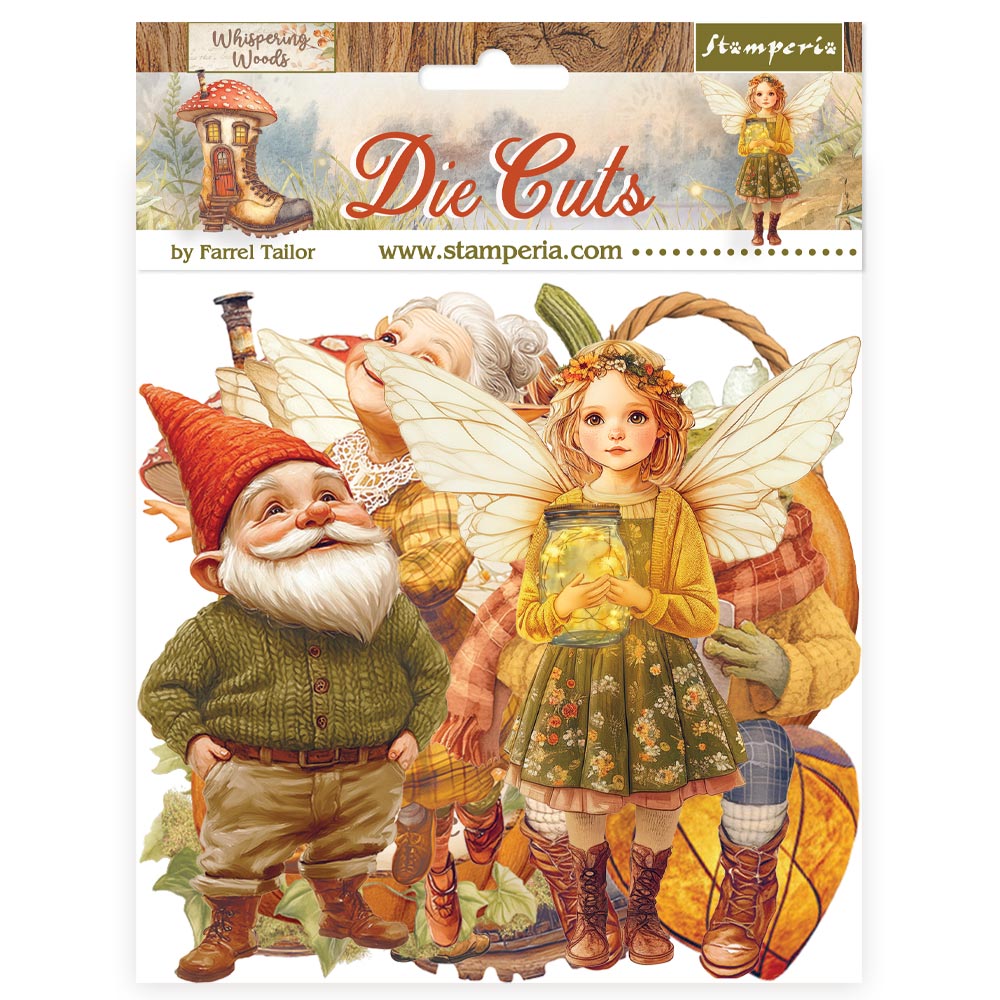 Stamperia - Die Cuts - Whispering Woods