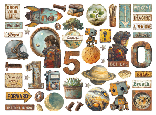 Stamperia - Die Cuts - A New Beginning