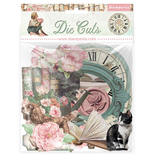 Stamperia - Die Cuts - House of Roses