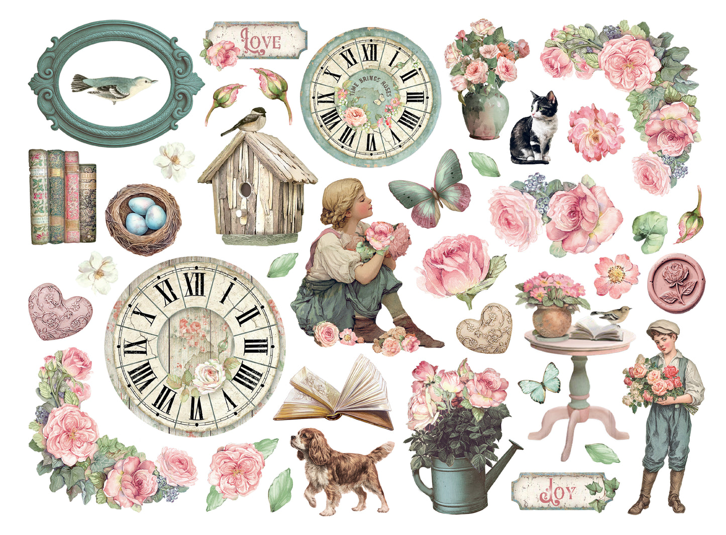 Stamperia - Die Cuts - House of Roses