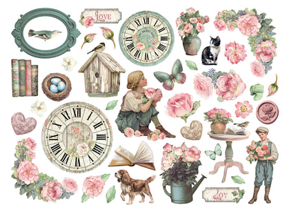 Stamperia - Die Cuts - House of Roses