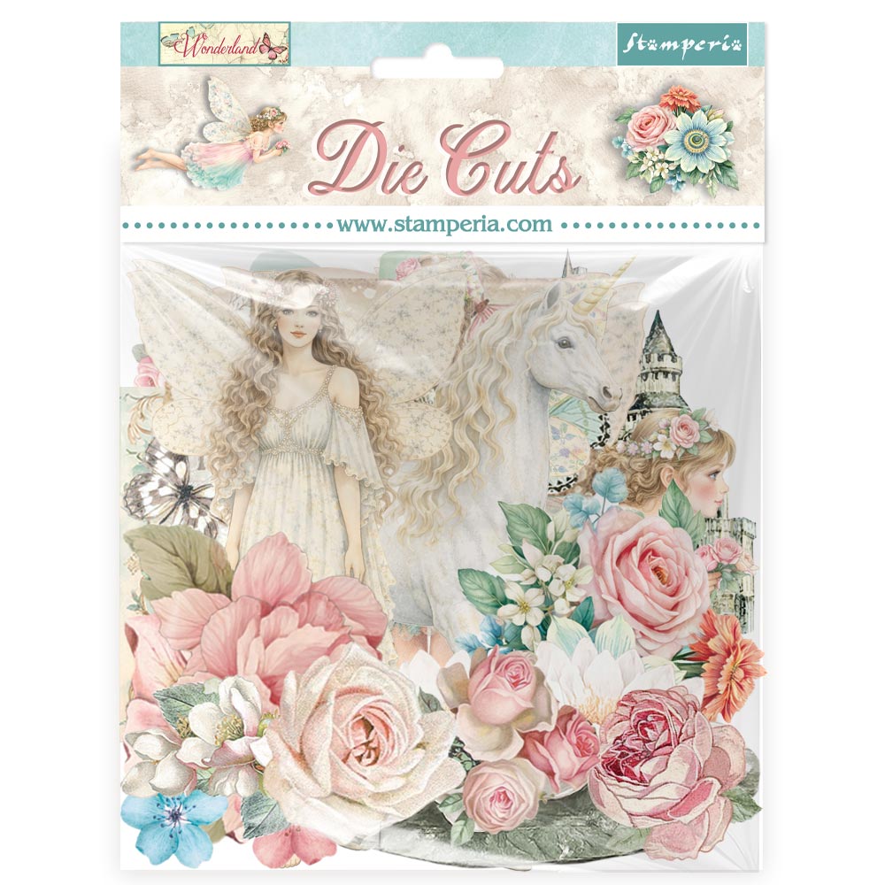 Stamperia - Die Cuts - Wonderland