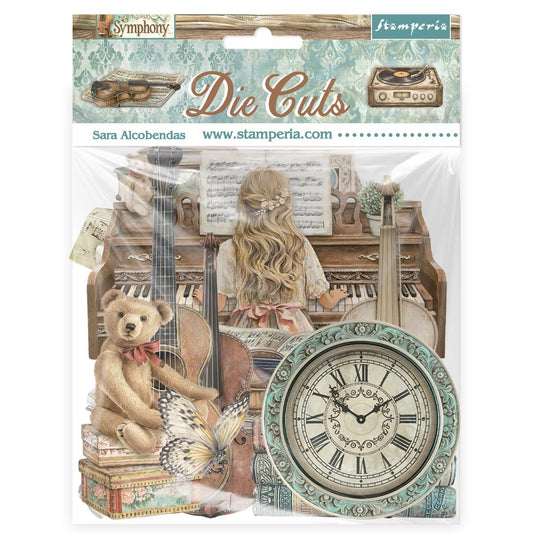 Stamperia - Die Cuts - Symphony