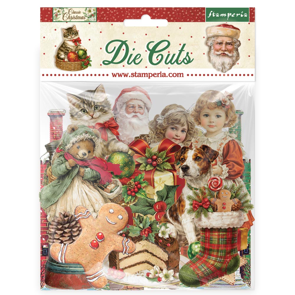 Stamperia - Die Cuts - Classic Christmas