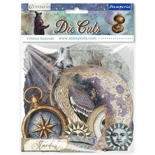 Stamperia - Die Cuts - Cosmos