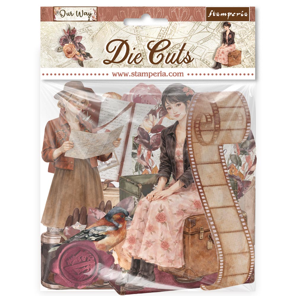 Stamperia - Die Cuts  - Our Way
