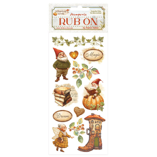 Stamperia - Rub-ons - Whispering Woods - gnome
