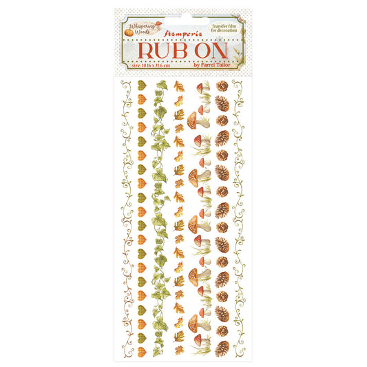 Stamperia - Rub-ons - Whispering Woods - wood stripes