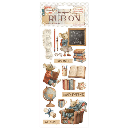 Stamperia   - Rub-ons - Family - Moments