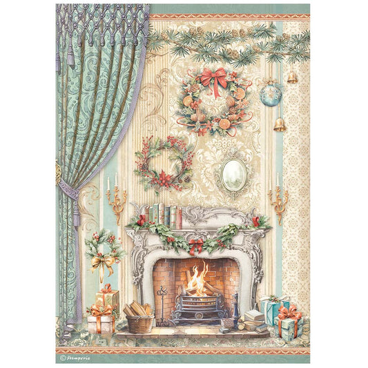 Stamperia   - Rice Paper - The nutcracker chimney