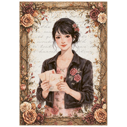 Stamperia  - Pack of 8 Mini Rice papers - A6 - Our Way