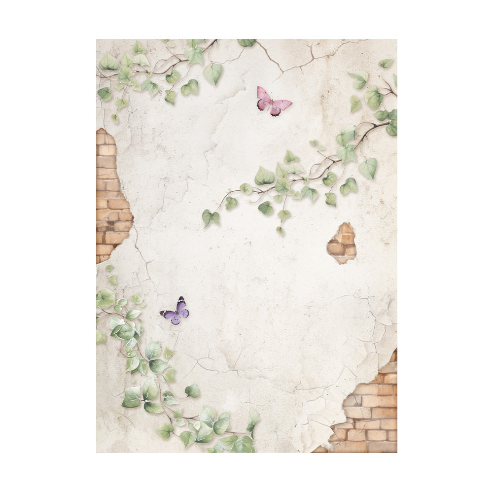 Stamperia  - Pack of 8 Rice papers -  10.5cm x 14.8cm - A6 -  Lavender