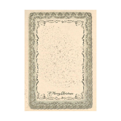 Stamperia  - Pack of 8 Rice papers -  10.5cm x 14.8cm - A6 - Classic Christmas