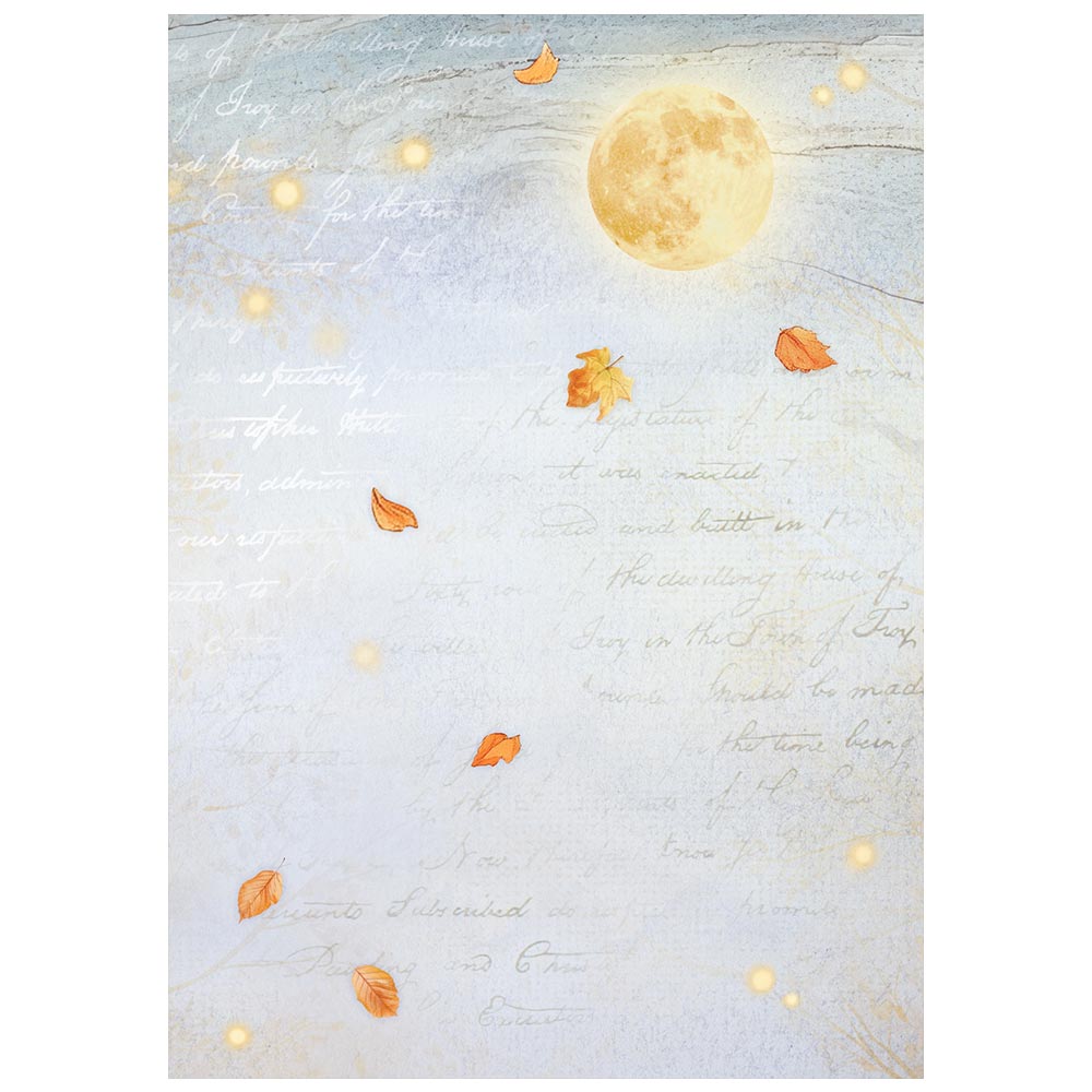 Stamperia  - Pack of 8 Rice papers -  10.5cm x 14.8cm - A6 - Whispering Woods