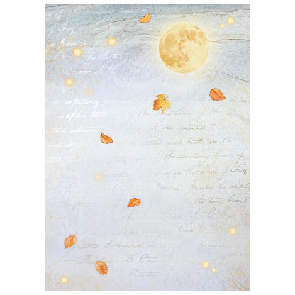 Stamperia  - Pack of 8 Rice papers -  10.5cm x 14.8cm - A6 - Whispering Woods