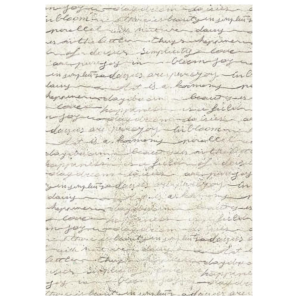 Stamperia  - Pack of 8 Rice papers - A6 Backgrounds - Daisy Art