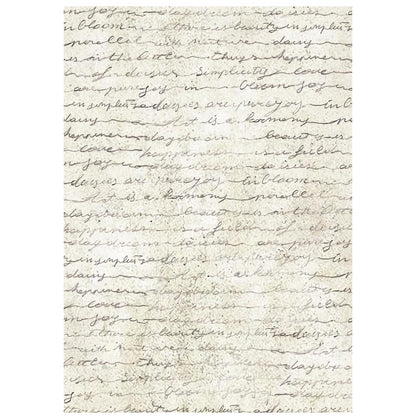 Stamperia  - Pack of 8 Rice papers - A6 Backgrounds - Daisy Art