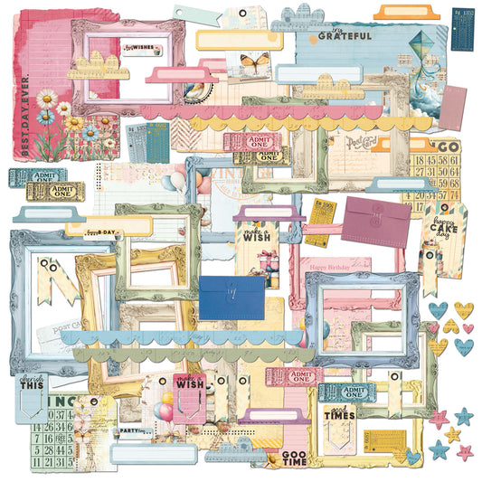 49 and Market  - Ephemera  - 91 pieces - Glimmer & Glee