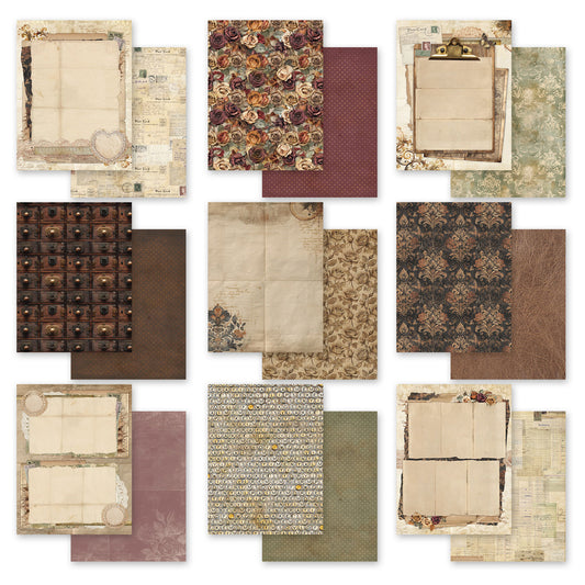 49 and Market - 6x8 Paper Pack - Nostalgic Memories