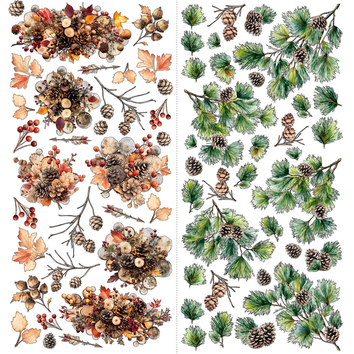 49 and Market - Laser cut Floral Set - 97 pieces