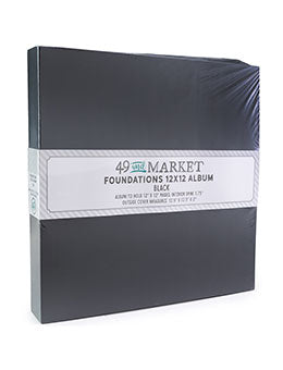 49 and Market - Foundations 12 x 12 Album Black
