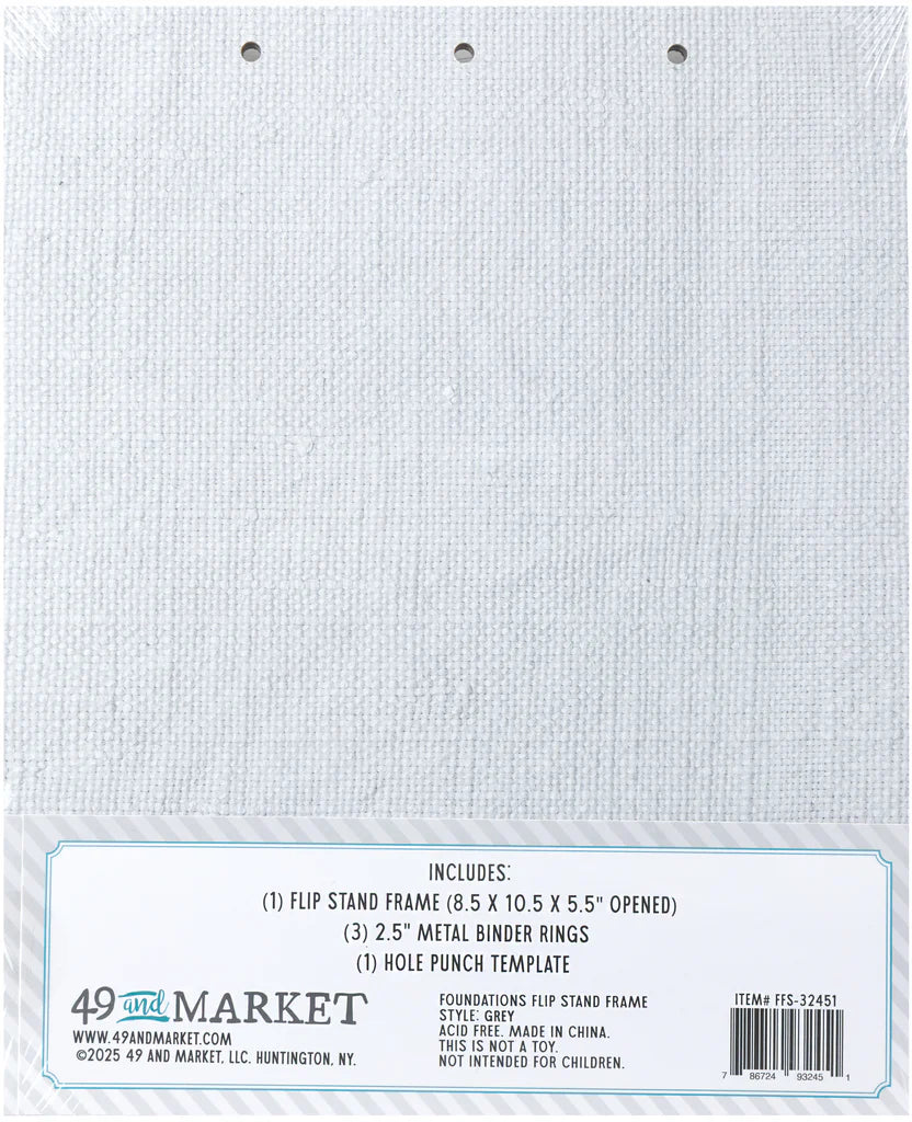 49 and Market - Foundations grey flip stand frame