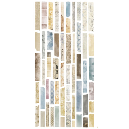 49 and Market - Cello Stickers 81 Die-cut pieces - Faded Memory Lane