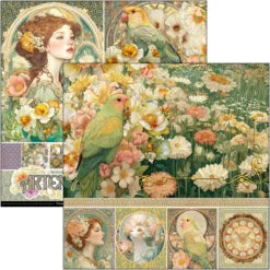 CIAO BELLA  - 8x8 Paper Pad - Artemis