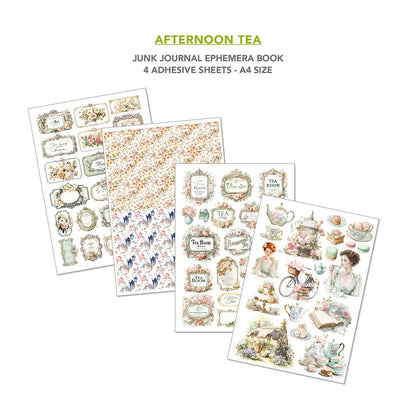 CIAO BELLA -Junk Journal & Ephemera Book - Afternoon Tea