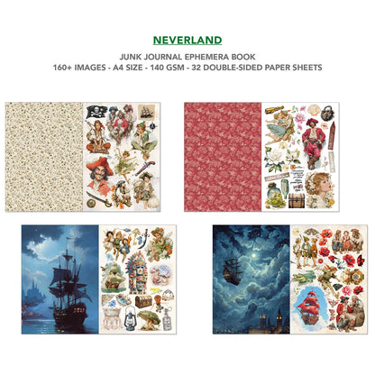 CIAO BELLA -Junk Journal & Ephemera Book - Neverland