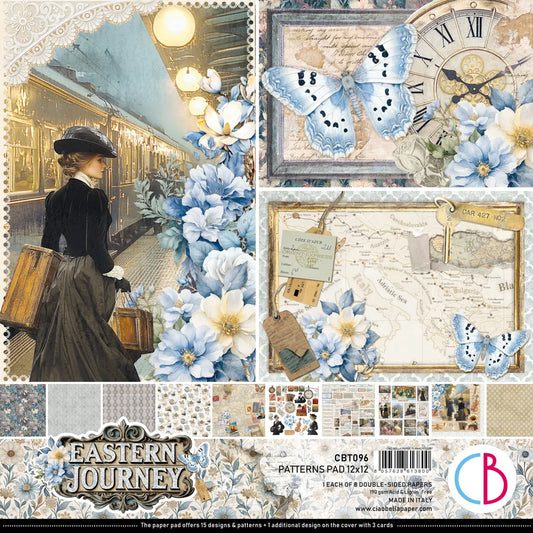 CIAO BELLA  - 12 x 12  Patterns Pad - Eastern Journey