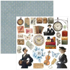 CIAO BELLA  - 12 x 12  Patterns Pad - Eastern Journey