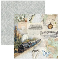 CIAO BELLA  - 12 x 12  Patterns Pad - Eastern Journey