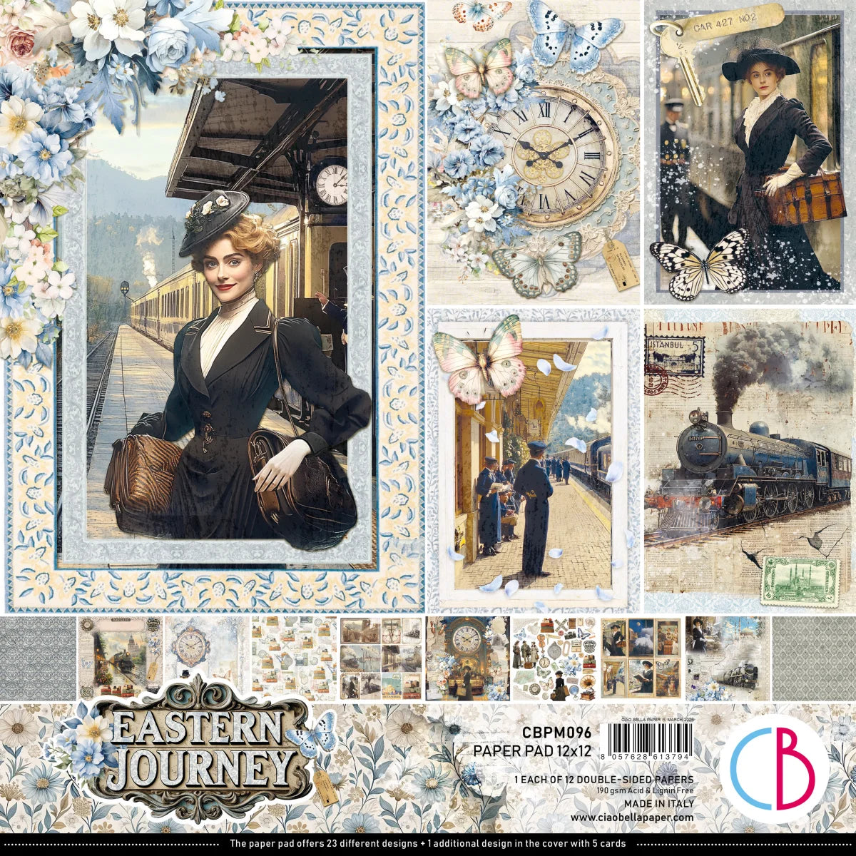 CIAO BELLA - 12 x 12 Eastern Journey Paper pad