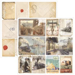CIAO BELLA - 12 x 12 Eastern Journey Paper pad