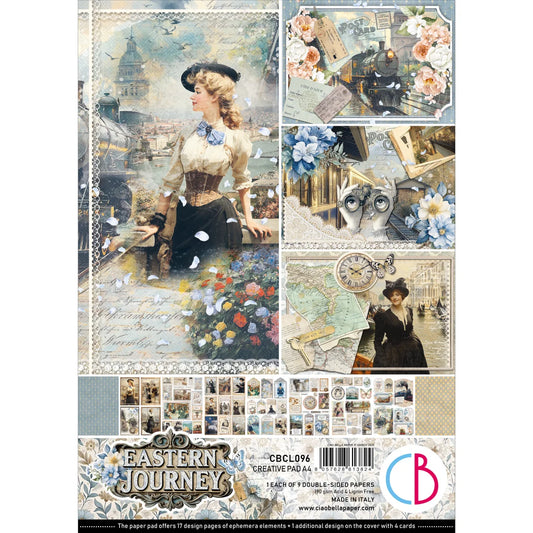 CIAO BELLA -A4 Creative Pad - Eastern Journey