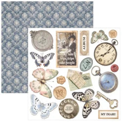 CIAO BELLA  - Fussy cut pad 6x6 - Eastern Journey